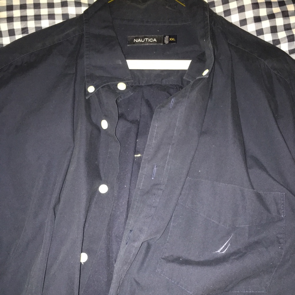 Button down shirt.